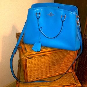 Turquoise Coach Purse